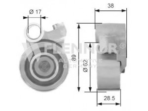 FLENNOR FS60693 įtempiklio skriemulys, paskirstymo diržas 
 Techninės priežiūros dalys -> Papildomas remontas
13505-17020