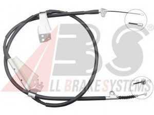 A.B.S. K12066 trosas, stovėjimo stabdys 
 Stabdžių sistema -> Valdymo svirtys/trosai
36530-3X30A
