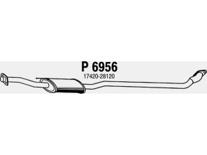 FENNO P6956 vidurinis duslintuvas 
 Išmetimo sistema -> Duslintuvas
17420-28120, 17420-28320