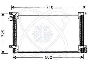 ELECTRO AUTO 30F0017 kondensatorius, oro kondicionierius 
 Oro kondicionavimas -> Kondensatorius
504090674, 99487944