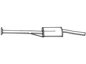 AKS DASIS SG35408 vidurinis duslintuvas