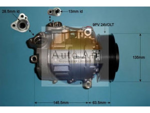 AUTO AIR GLOUCESTER 14-0188 kompresorius, oro kondicionierius 
 Oro kondicionavimas -> Kompresorius/dalys
4572300111