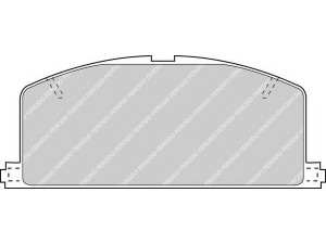 FERODO FDB308 stabdžių trinkelių rinkinys, diskinis stabdys 
 Techninės priežiūros dalys -> Papildomas remontas
0049112281, 0446510040, 0446512010