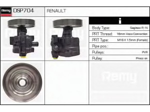 DELCO REMY DSP704 hidraulinis siurblys, vairo sistema 
 Vairavimas -> Vairo pavara/siurblys