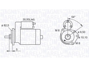 MAGNETI MARELLI 063521071030 starteris 
 Elektros įranga -> Starterio sistema -> Starteris
036911023S