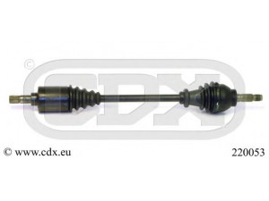 CDX 220053 kardaninis velenas 
 Ratų pavara -> Kardaninis velenas
327463, 327464