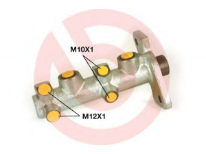 BREMBO M 24 023 pagrindinis cilindras, stabdžiai 
 Stabdžių sistema -> Pagrindinis stabdžių cilindras
6170668, 89FB2140BA, 010660, 010763