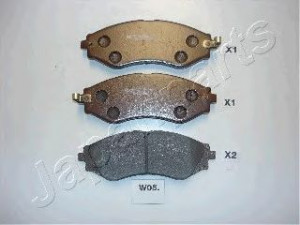JAPANPARTS PA-W05AF stabdžių trinkelių rinkinys, diskinis stabdys 
 Techninės priežiūros dalys -> Papildomas remontas
96253383, 96405129, 96446742, 96495227