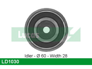 LUCAS ENGINE DRIVE LD1030 kreipiantysis skriemulys, paskirstymo diržas
MN119741