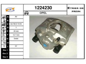 SNRA 1224230 stabdžių apkaba 
 Dviratė transporto priemonės -> Stabdžių sistema -> Stabdžių apkaba / priedai
542246, 90421745