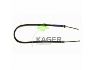 KAGER 19-1721 trosas, stovėjimo stabdys 
 Stabdžių sistema -> Valdymo svirtys/trosai
4745.K5, 9628846980