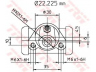 TRW BWB111 rato stabdžių cilindras 
 Stabdžių sistema -> Ratų cilindrai
1H0611053A, 861611053A, 861611053B