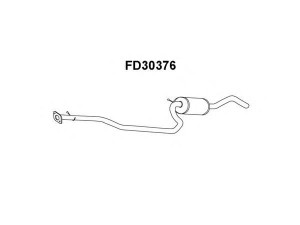 VENEPORTE FD30376 vidurinis duslintuvas 
 Išmetimo sistema -> Duslintuvas
1003536, 1054588, 1065912, 1114368