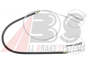 A.B.S. K10316 trosas, stovėjimo stabdys 
 Stabdžių sistema -> Valdymo svirtys/trosai
34 11 1 152 685, 34 41 1 152 689