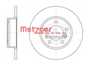 METZGER 6323.00 stabdžių diskas 
 Stabdžių sistema -> Diskinis stabdys -> Stabdžių diskas
34111160673, 34116757750, 34116757751