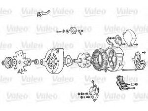 VALEO 9AR2619G kintamosios srovės generatorius