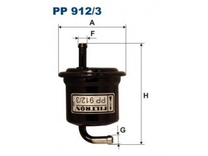 FILTRON PP912/3 kuro filtras 
 Degalų tiekimo sistema -> Kuro filtras/korpusas
1541084380