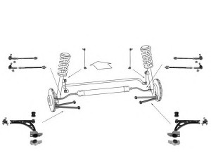 MEYLE WG0499100 vairavimo mechanizmas; rato pakaba 
 Ašies montavimas/vairavimo mechanizmas/ratai -> Prekių paieška pagal schemą