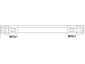 REMSA 1900.13 stabdžių žarnelė 
 Stabdžių sistema -> Stabdžių žarnelės
MB058592, MB238160, MB238169, MB587741