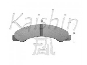 KAISHIN FK4052 stabdžių trinkelių rinkinys, diskinis stabdys
8973292660
