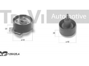 TREVI AUTOMOTIVE KD1367 paskirstymo diržo komplektas 
 Techninės priežiūros dalys -> Papildomas remontas
