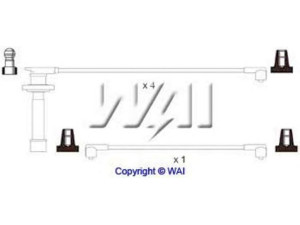 WAIglobal SL452 uždegimo laido komplektas