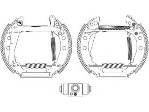 HELLA PAGID 8DB 355 005-241 stabdžių trinkelių komplektas 
 Techninės priežiūros dalys -> Papildomas remontas
171609525A, 171609526A, 171609527F