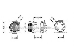 AVA QUALITY COOLING RTK039 kompresorius, oro kondicionierius 
 Oro kondicionavimas -> Kompresorius/dalys
7700875357, 7701499858