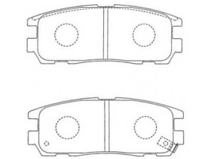 AISIN ASN-149 stabdžių trinkelių rinkinys, diskinis stabdys
97035266, 1605851, 8970352660, 97035266