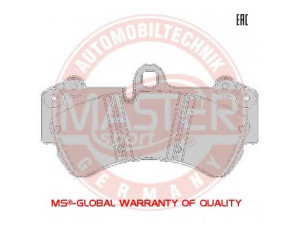 MASTER-SPORT 13046049922K-SET-MS stabdžių trinkelių rinkinys, diskinis stabdys 
 Techninės priežiūros dalys -> Papildomas remontas
955 351 939 00, 955 351 939 01