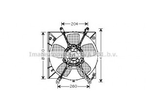 AVA QUALITY COOLING MT7507 ventiliatorius, radiatoriaus 
 Aušinimo sistema -> Oro aušinimas
MB845852