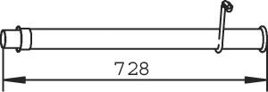 DINEX 32505 išleidimo kolektorius 
 Išmetimo sistema -> Išmetimo vamzdžiai
6646718, 6808678