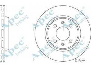 APEC braking DSK564 stabdžių diskas 
 Stabdžių sistema -> Diskinis stabdys -> Stabdžių diskas
4002150, 8966962, 8970709