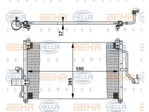 HELLA 8FC 351 302-021 kondensatorius, oro kondicionierius 
 Oro kondicionavimas -> Kondensatorius
96393543