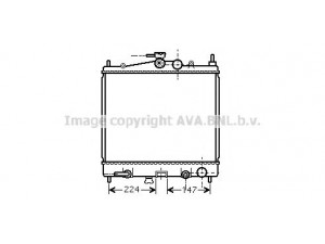 AVA QUALITY COOLING DNA2211 radiatorius, variklio aušinimas
21460AX200