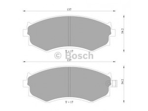 BOSCH 0 986 AB2 030 stabdžių trinkelių rinkinys, diskinis stabdys 
 Techninės priežiūros dalys -> Papildomas remontas
1V2F3328Z, MN-164M, 41060 0E590