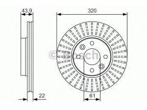BOSCH 0 986 479 S90 stabdžių diskas 
 Stabdžių sistema -> Diskinis stabdys -> Stabdžių diskas
415 420 01 01, A 415 420 01 01