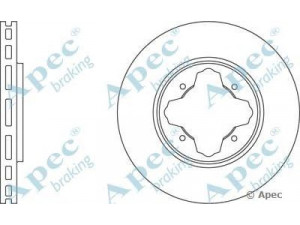 APEC braking DSK692 stabdžių diskas 
 Stabdžių sistema -> Diskinis stabdys -> Stabdžių diskas
45251SM5A00