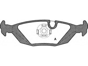 OPEN PARTS BPA0155.00 stabdžių trinkelių rinkinys, diskinis stabdys 
 Techninės priežiūros dalys -> Papildomas remontas
34211153196, 34211153913, 34211154398