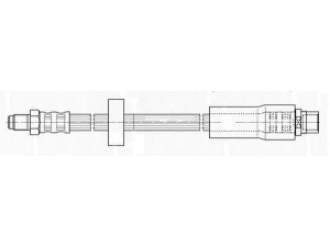 CEF 512315 stabdžių žarnelė 
 Stabdžių sistema -> Stabdžių žarnelės
4F0611775, 4F0611775D