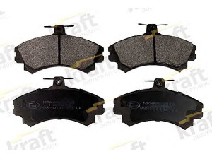 KRAFT AUTOMOTIVE 6004310 stabdžių trinkelių rinkinys, diskinis stabdys 
 Techninės priežiūros dalys -> Papildomas remontas
DBP511117, MR235557, MR249241, MR407946