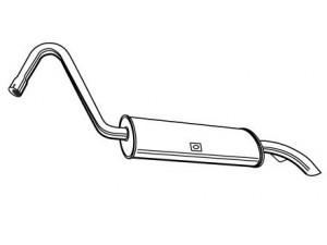 WALKER 06411 galinis duslintuvas 
 Išmetimo sistema -> Duslintuvas
21011201005, 21031201005, 21061201005