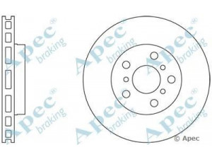 APEC braking DSK748 stabdžių diskas 
 Stabdžių sistema -> Diskinis stabdys -> Stabdžių diskas
4351220190, 4351220210, 4351220280