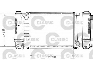 VALEO 230365 radiatorius, variklio aušinimas 
 Aušinimo sistema -> Radiatorius/alyvos aušintuvas -> Radiatorius/dalys
17 11 1 712 982, 17 11 1 719 304