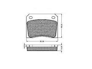 SPIDAN 32586 stabdžių trinkelių rinkinys, diskinis stabdys 
 Techninės priežiūros dalys -> Papildomas remontas
C39137, GBP90209, JLM 1157, JLM 9516