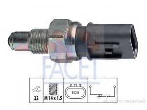 FACET 7.6084 jungiklis, atbulinės eigos žibintas 
 Elektros įranga -> Šviesų jungikliai/relės/valdymas -> Šviesų jungiklis/svirtis
93860-36100, MD-730979, 30874168
