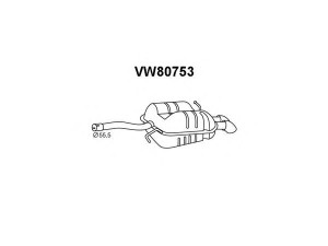 VENEPORTE VW80753 galinis duslintuvas
3C0253609AM, 3C0253609CM
