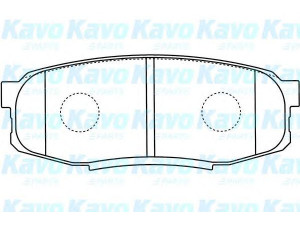 KAVO PARTS BP-9122 stabdžių trinkelių rinkinys, diskinis stabdys 
 Techninės priežiūros dalys -> Papildomas remontas
044660C010, 0446660120, 0446660160