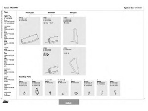 DINEX 147100038 išmetimo sistema 
 Išmetimo sistema -> Išmetimo sistema, visa