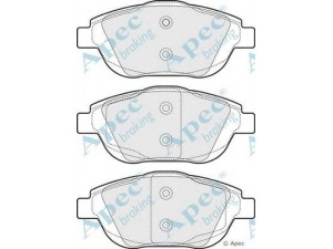 APEC braking PAD1694 stabdžių trinkelių rinkinys, diskinis stabdys 
 Techninės priežiūros dalys -> Papildomas remontas
425431, 1607083180